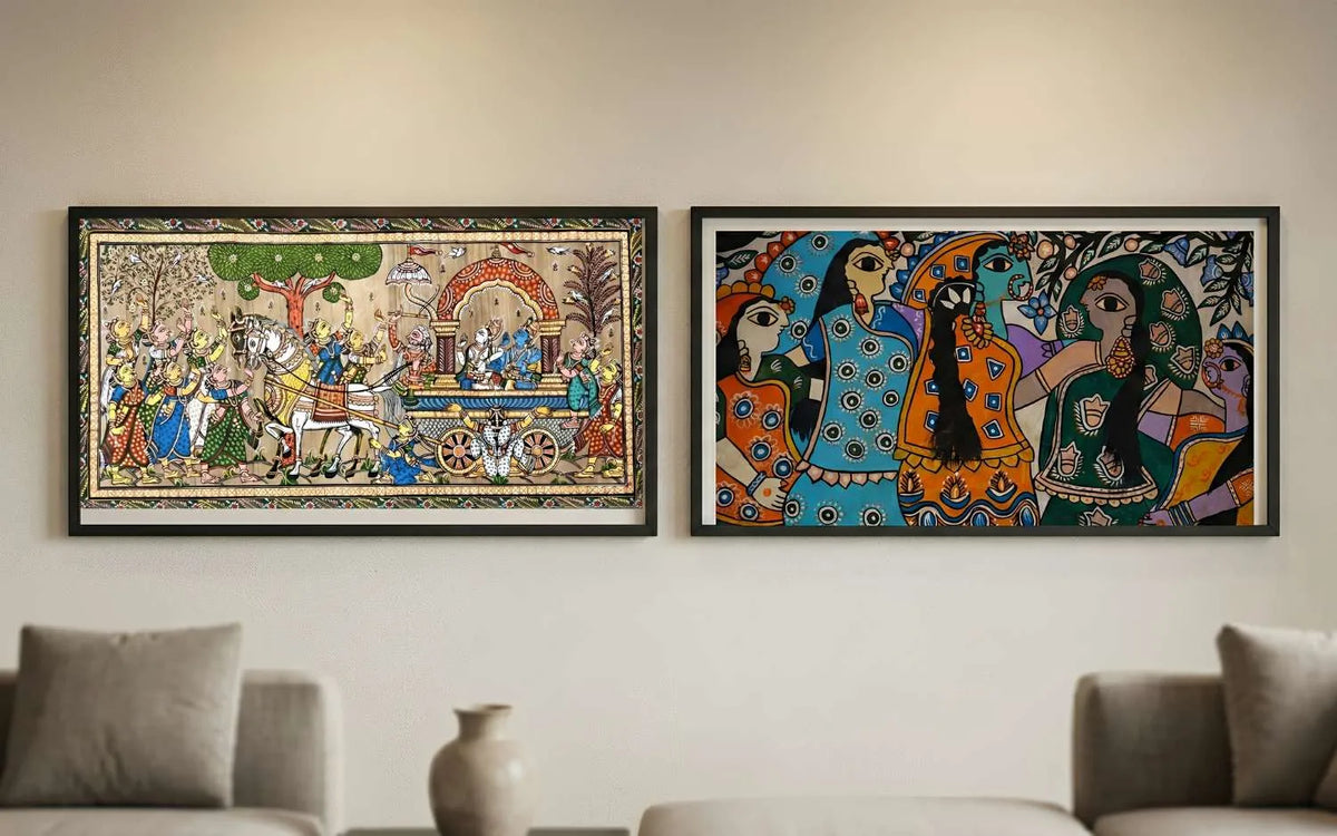 Pattachitra & Madhubani: Two Sacred Traditions, One Devotional Soul