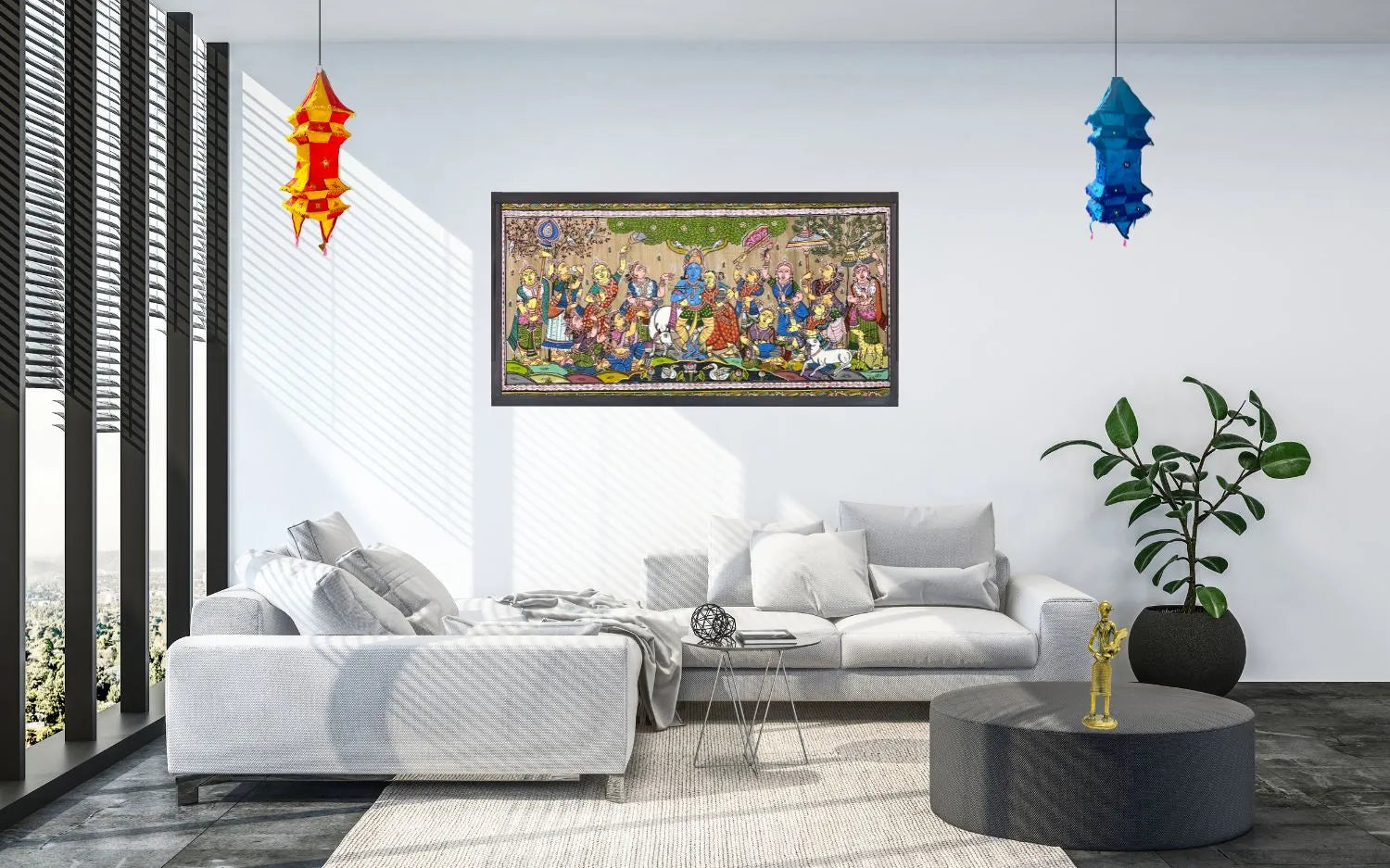 How to Decorate Your Home with Indian Handcrafted Art: A Room-by-Room Guide