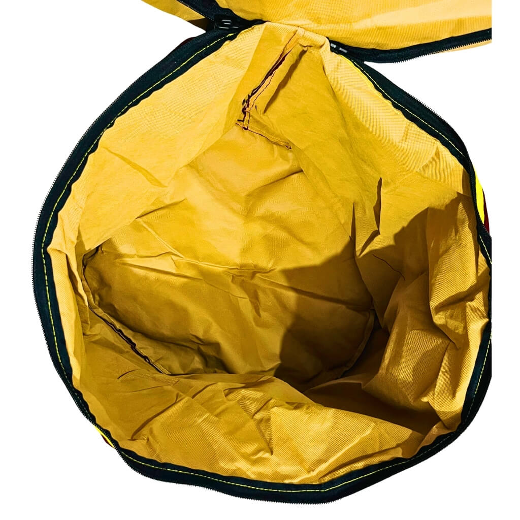 Applique Storage | Velvet Laundry / Storage Bag - 41 L (Maroon) - Taalapatra Vibes