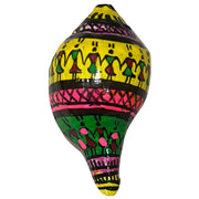 Shell Craft | Hand Painted Tribal Art on Sankha / Conch - Multicolour (Design 3) - Taalapatra Vibes