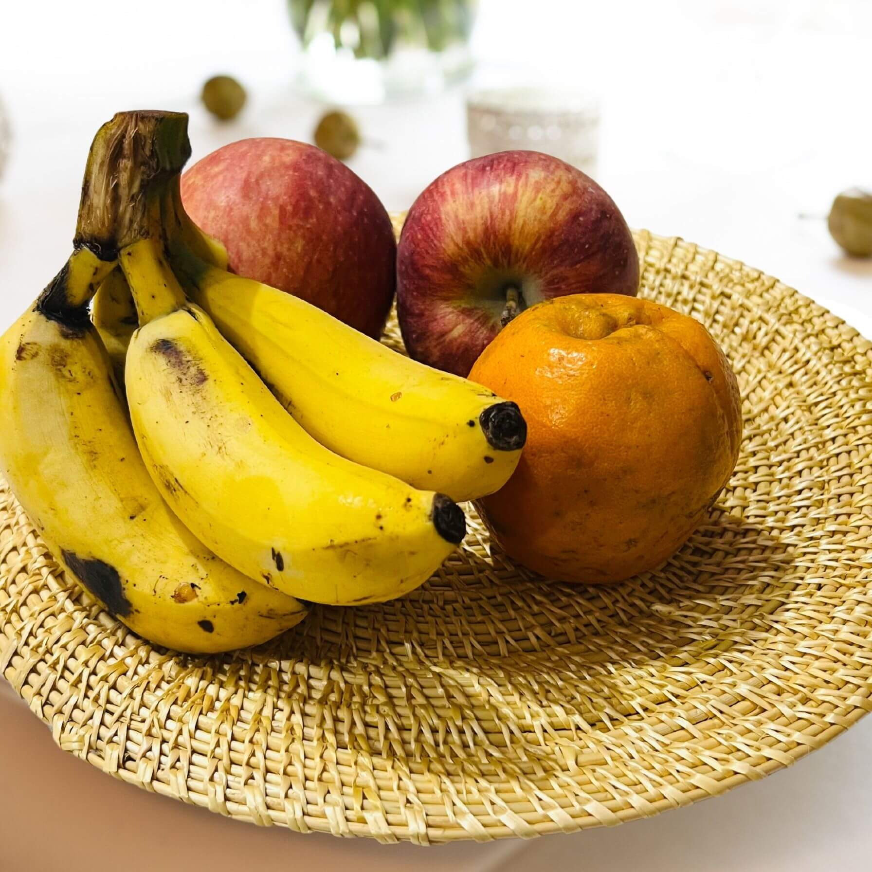 Handwoven Golden Grass | Coaster/Table Mat - Set of 3 (Large) - Taalapatra Vibes