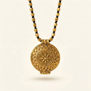 Tribal Jewellery | Round Dhokra (Brass) Necklace | Maharani - Taalapatra Vibes