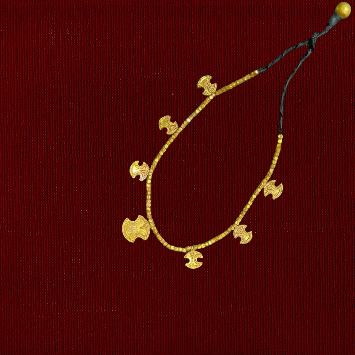 Tribal Jewellery | Dhokra (Brass) Necklace | Gajagamini - 6 - Taalapatra Vibes