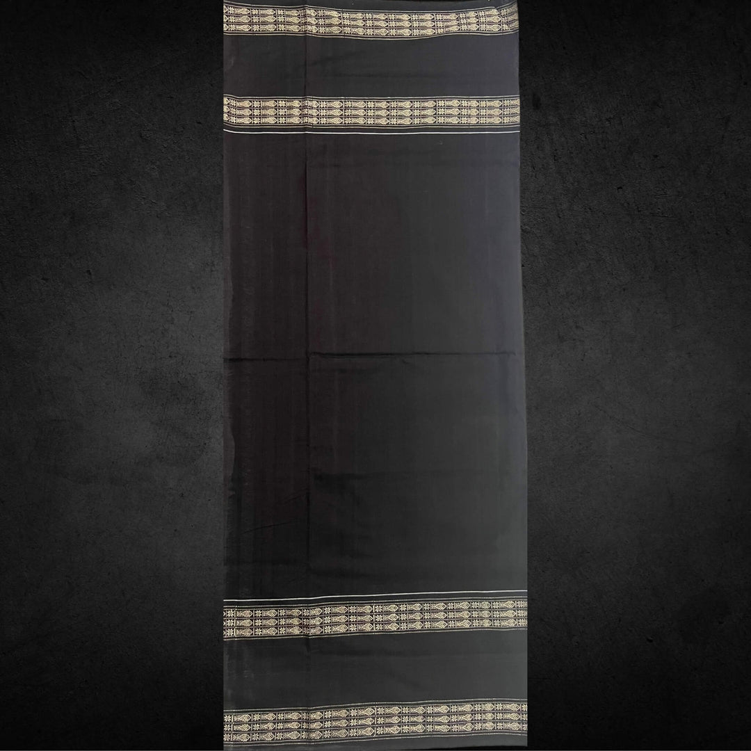 Handwoven Pure Cotton | Sambalpuri Saree - Light Green Colour - Taalapatra