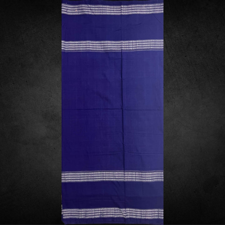 Handwoven Pure Cotton | Sambalpuri Saree - Orange Colour - Taalapatra