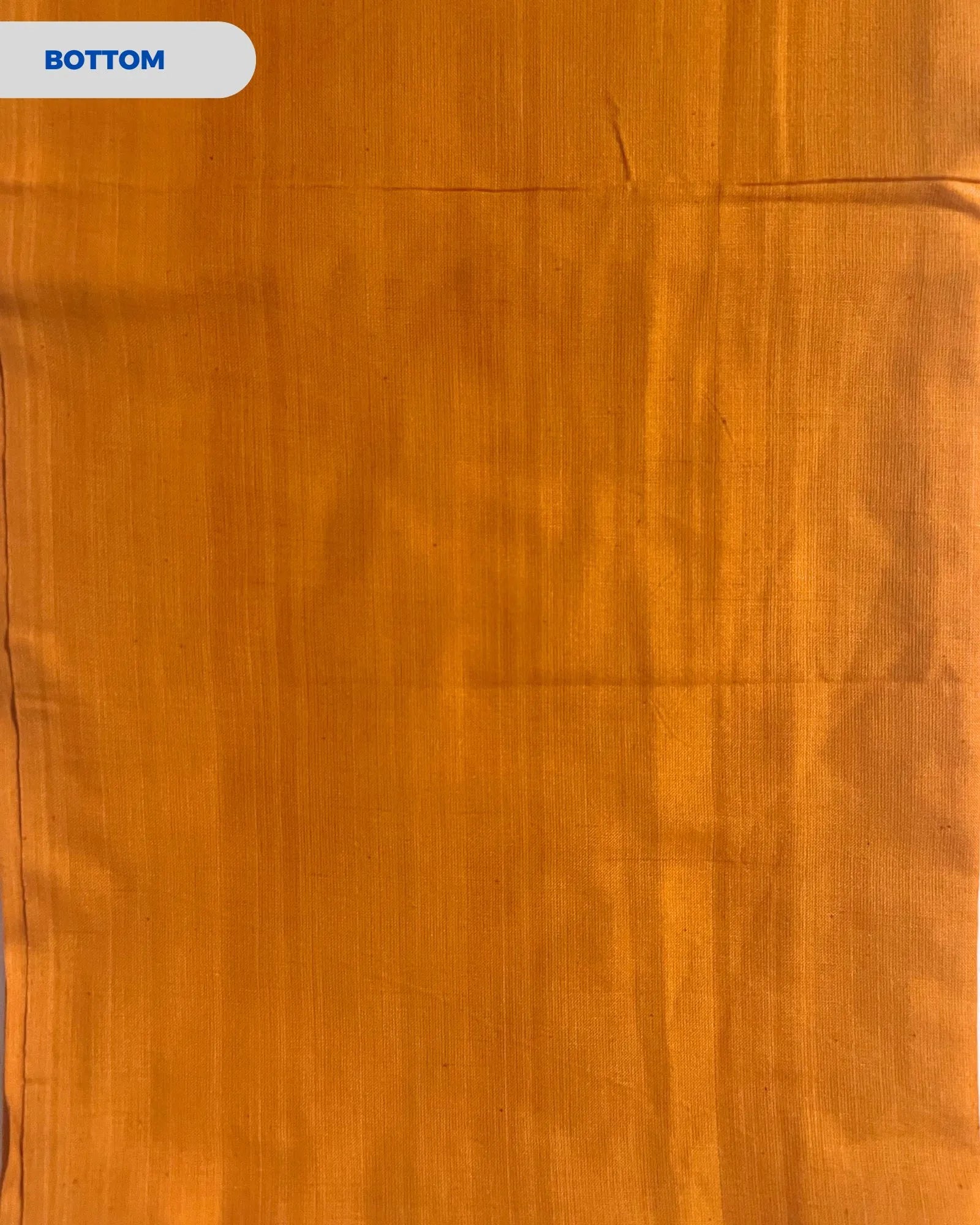 Sambalpuri Pure Cotton Dress Set (3 Pieces) - Maroon and Fire Yellow