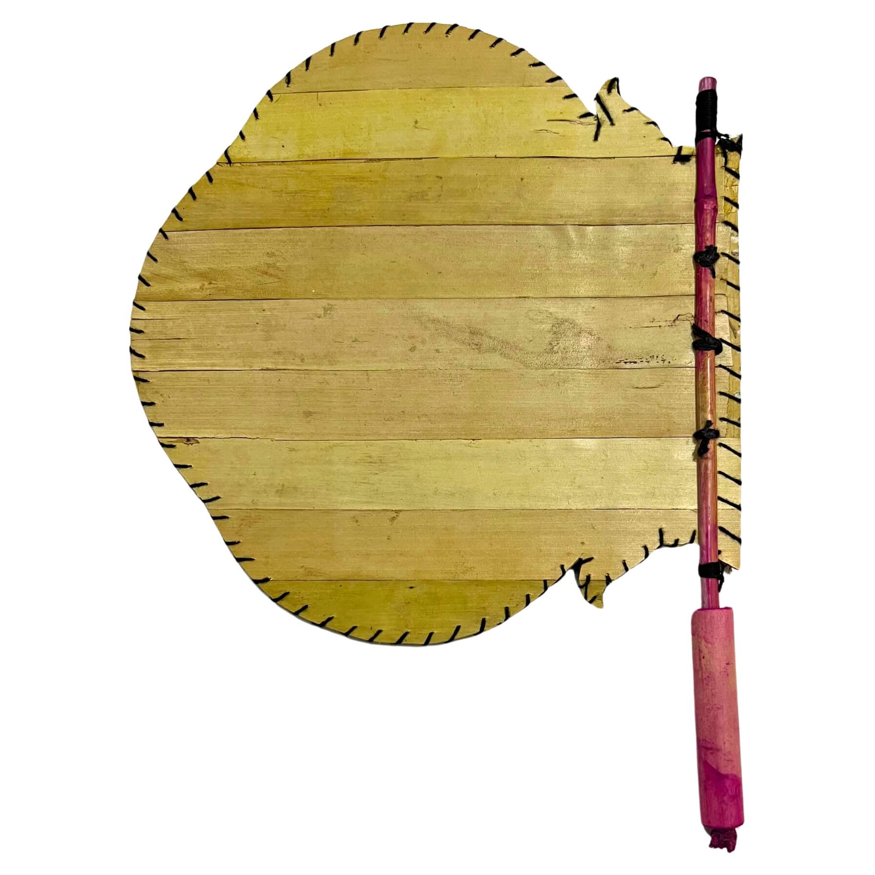 Palm Leaf Hand Fan | Pattachitra Art - Dancing Woman (Design 1) - Taalapatra Vibes