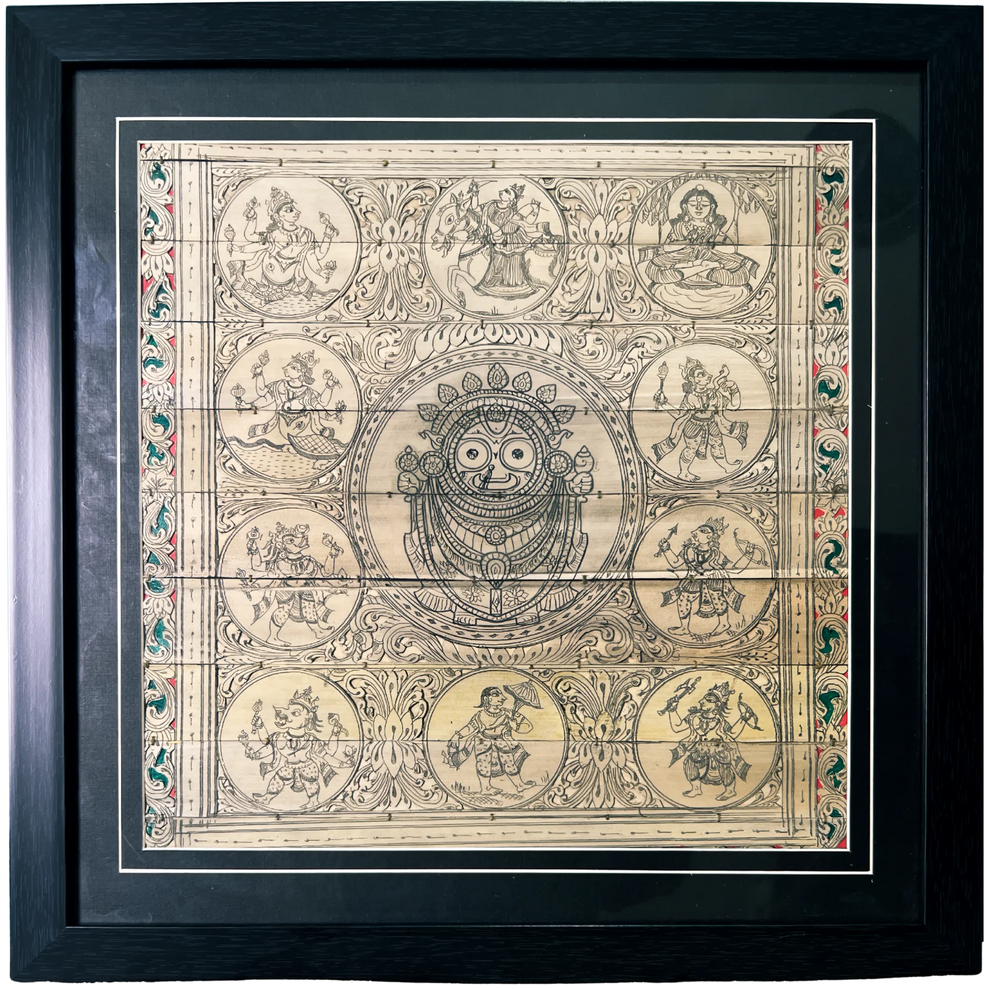 Lord Jagannath with Vishnu Dasavataras