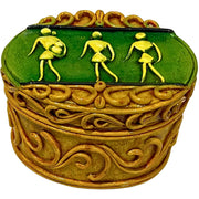 Paper Mache | Utility / Storage Box (Oval) - Taalapatra Vibes