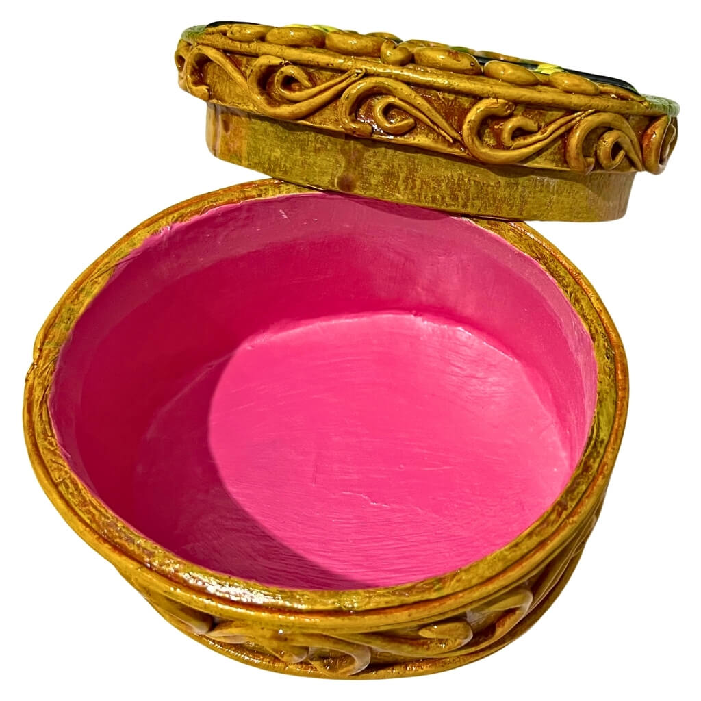 Paper Mache | Utility / Storage Box (Oval) - Taalapatra Vibes