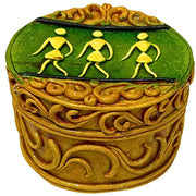 Paper Mache | Utility / Storage Box (Round) - Taalapatra Vibes