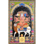 Pattachitra Painting | Panchmukhi Ganesh / Vaastu Ganesh