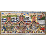 Pattachitra Painting | Shri Jagannath Rath Yatra - UNFRAMED - Taalapatra Vibes