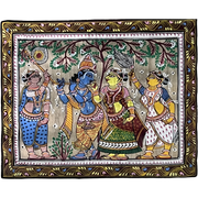 Radha Krishna Under a Tree