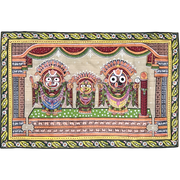 Suna Besha of Lord Balabhadra, Subhadra & Jagannath