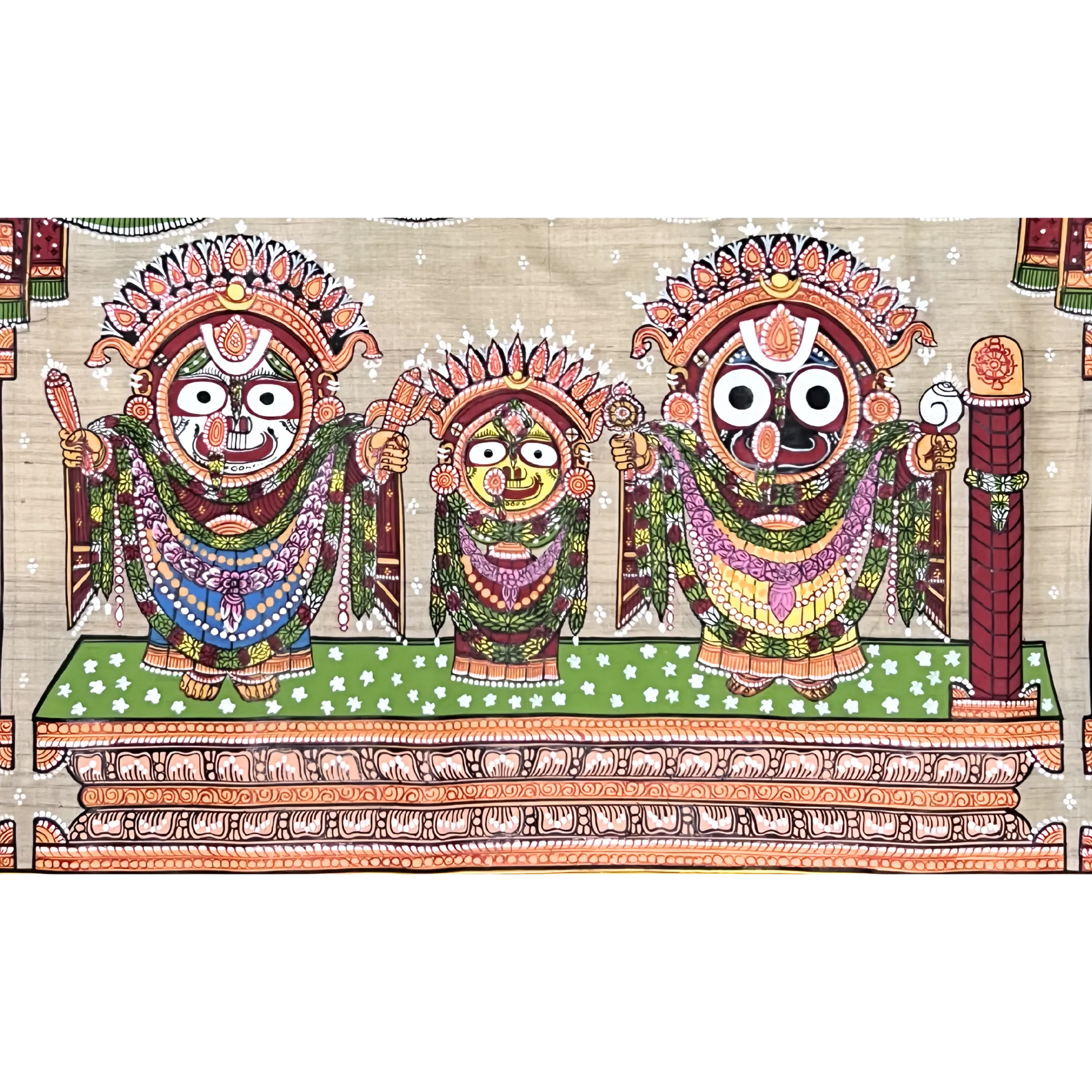 Suna Besha of Lord Balabhadra, Subhadra & Jagannath