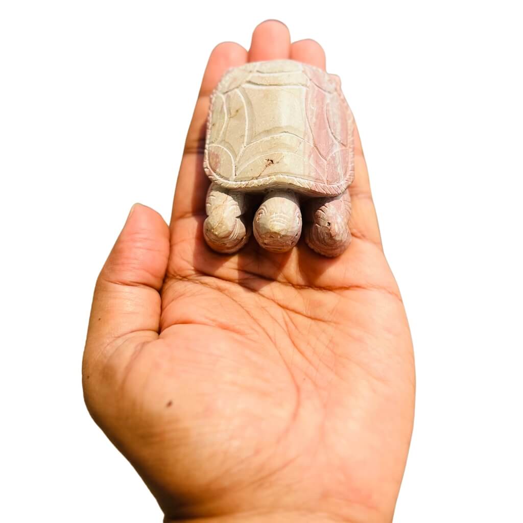 Handcrafted Stone Artefact | Turtle (Medium) - Taalapatra Vibes