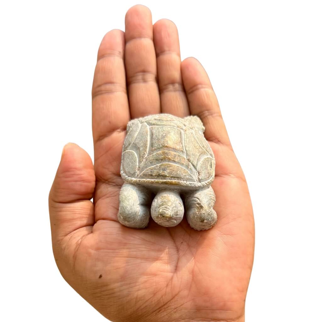 Handcrafted Stone Artefact | Turtle (Small) - Taalapatra Vibes
