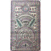 Pattachitra Painting | Saura Tribal Artwork (Medium Canvas) - UNFRAMED - Taalapatra Vibes