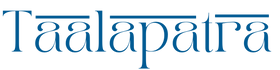 Taalapatra Logo Horizontal Blue Trans - Handmade Crafts, Fashion & Decor 