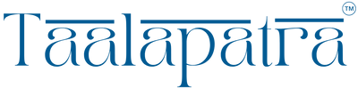 Taalapatra Blue Horizontal Logo - Authentic Crafts and Handloom