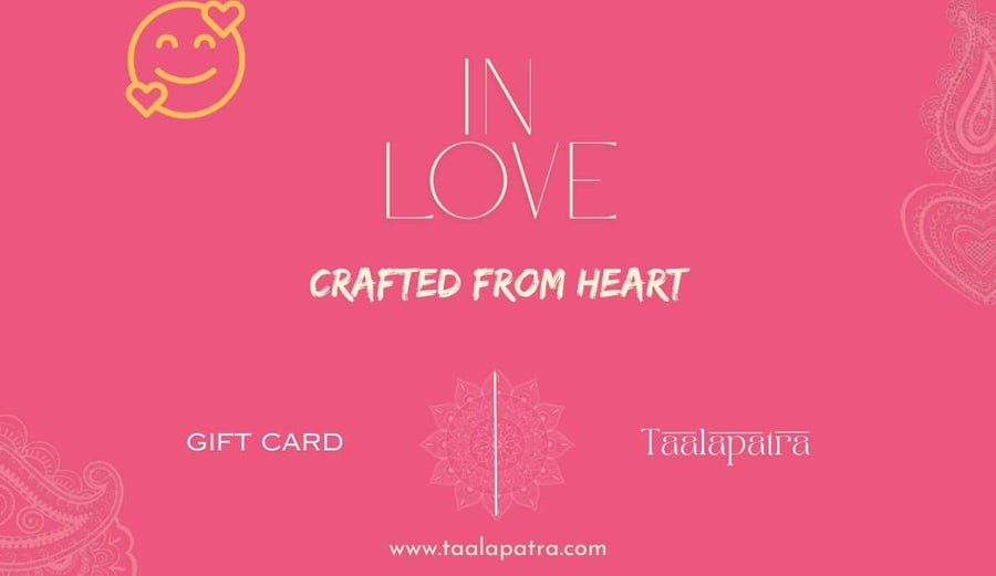 In Love (Crafted from Heart) - eGift Card - Taalapatra
