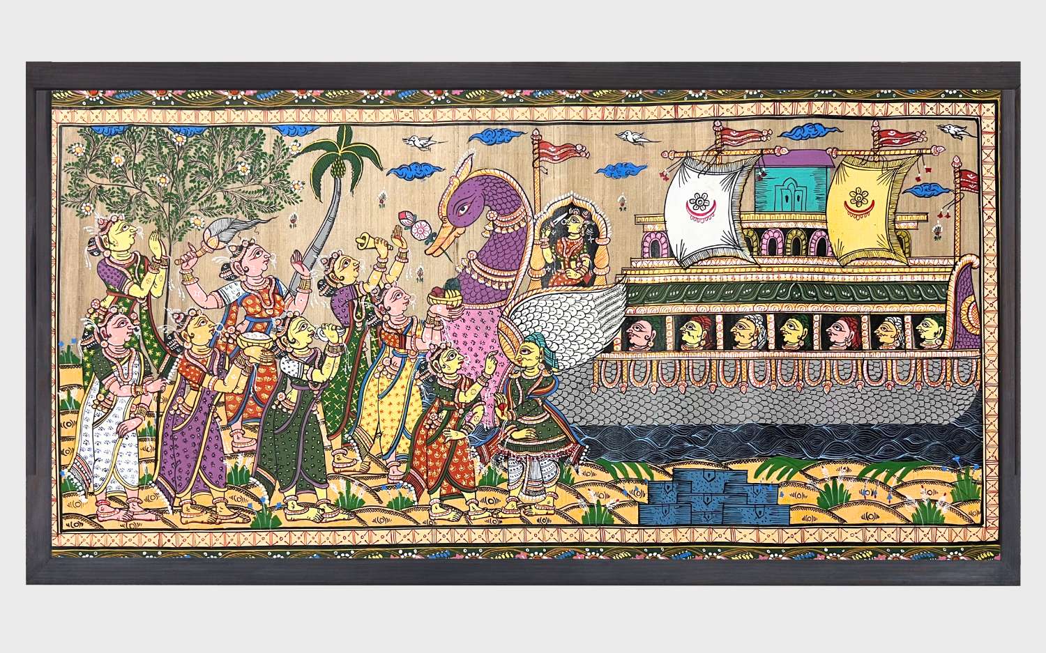 Taalapatra - Pattachitra Painting - Boita Bandana