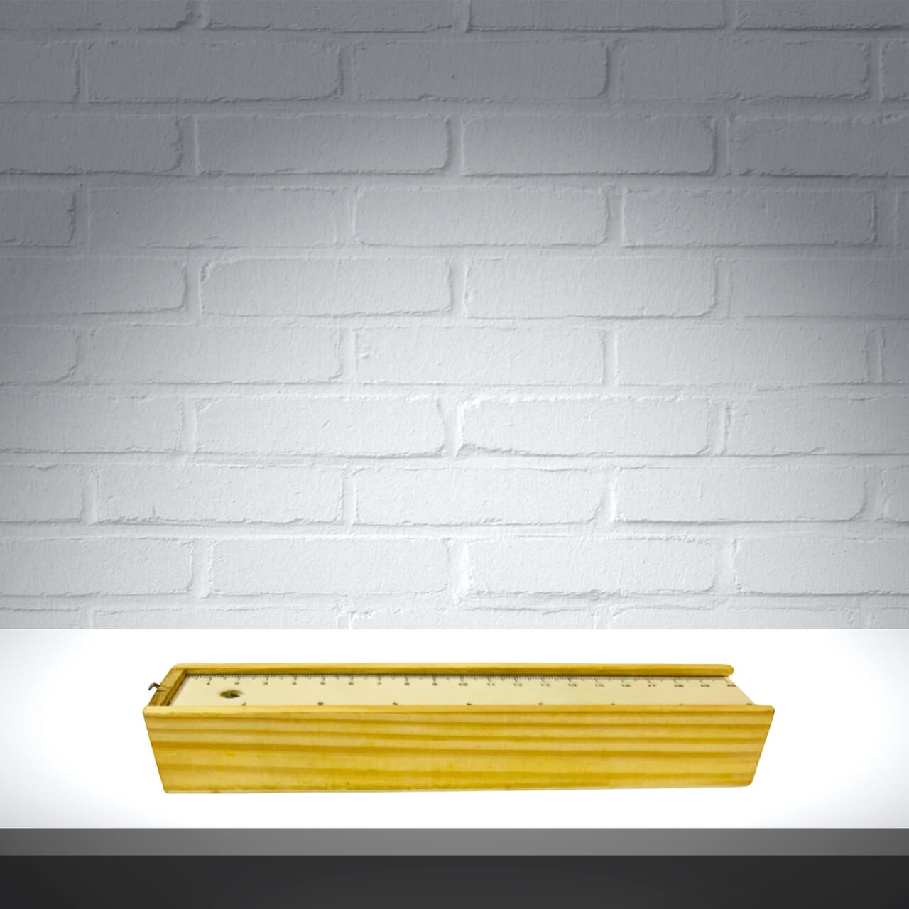 Wooden Pencil Box | Colour Pencils, Scale, Eraser & Sharpener - Taalapatra Vibes