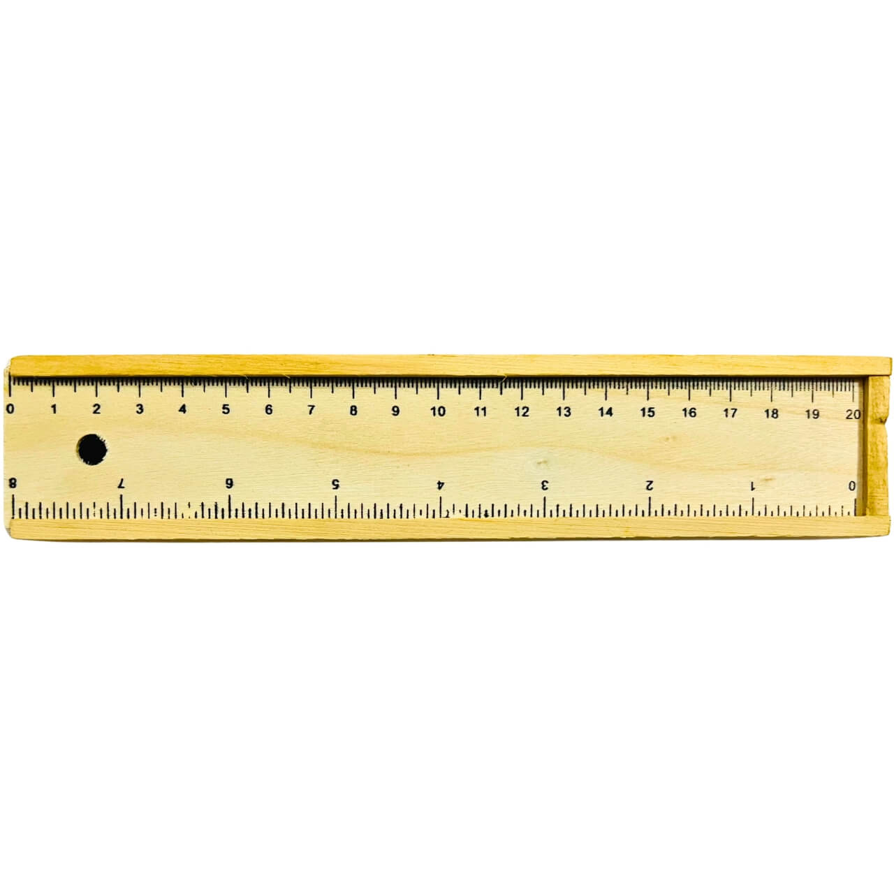 Wooden Pencil Box | Colour Pencils, Scale, Eraser & Sharpener - Taalapatra Vibes